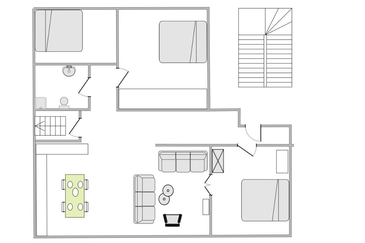 Sanders Arrow - Chic Three-Bedroom Apartment In The Middle Of コペンハーゲン エクステリア 写真
